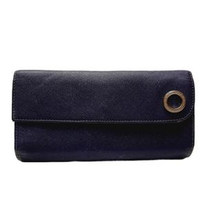 🍒 LACOSTE Long Wallet Solid Purple